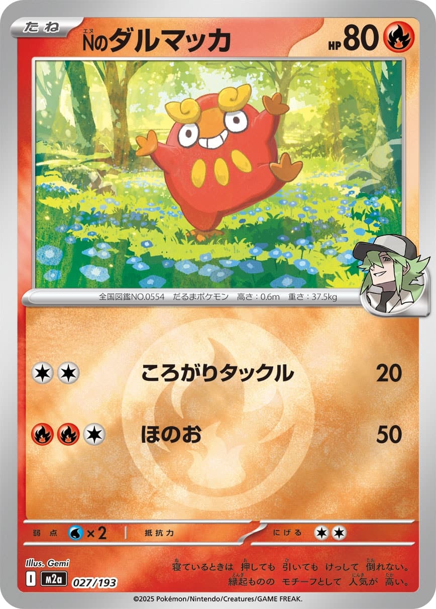 Nのダルマッカ